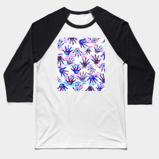 Colorful funky gloves Baseball T-Shirt